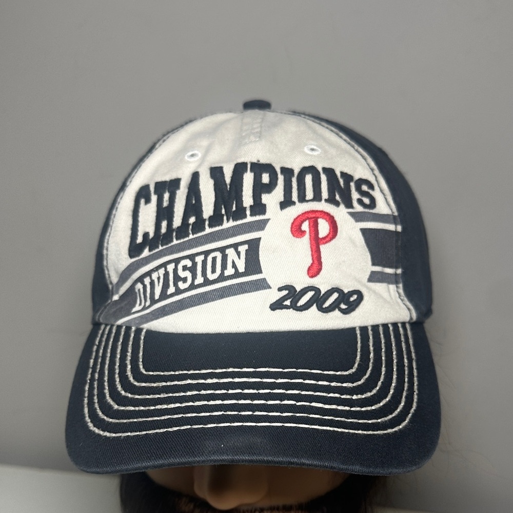 47 Philadelphia Phillies 2009 Champions Division Y2K Baseball Cap
